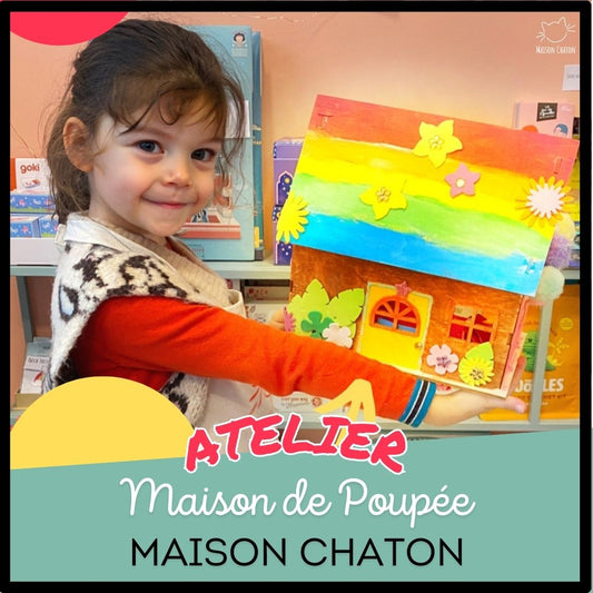 Atelier créatif - Maison de Poupée - Activité enfant Paris 9 -