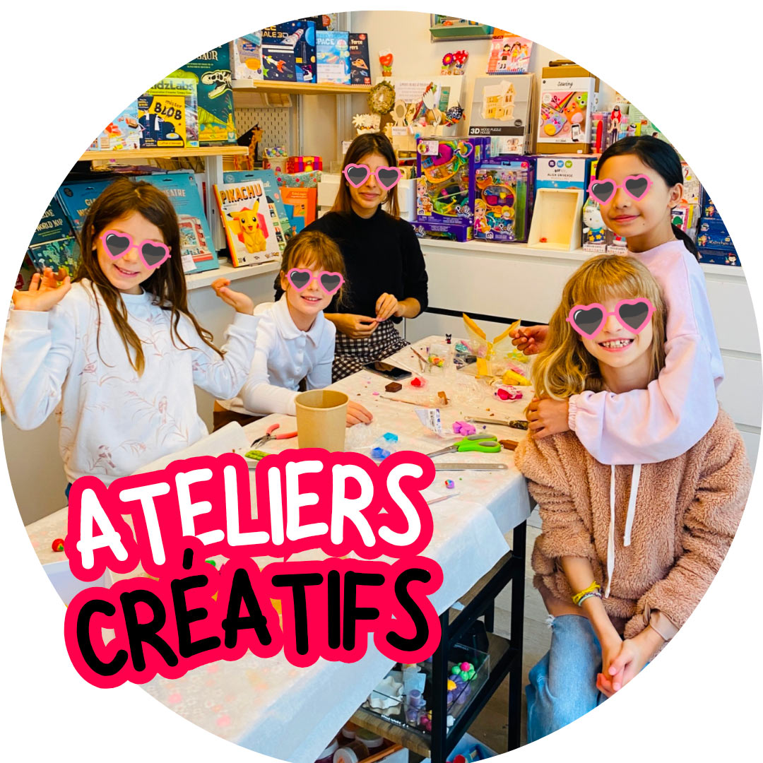 Atelier créatif - à partir de 5 ans - Activité enfant Paris 9 -