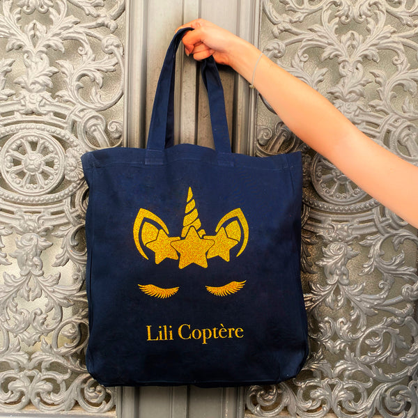 Sac licorne personnalisé on sale