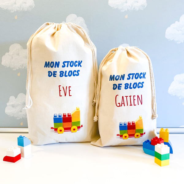 Sac à Jouets pour les Blocs type Duplo 🏗