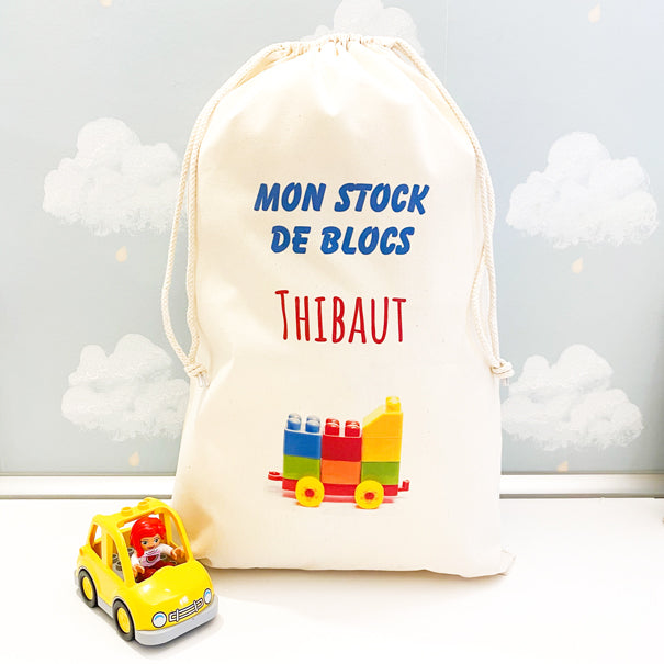 Sac Jouets pour les Blocs type Duplo