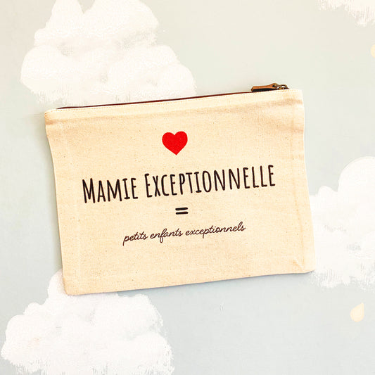 Pochette "Mamie Exceptionnelle" ❤️