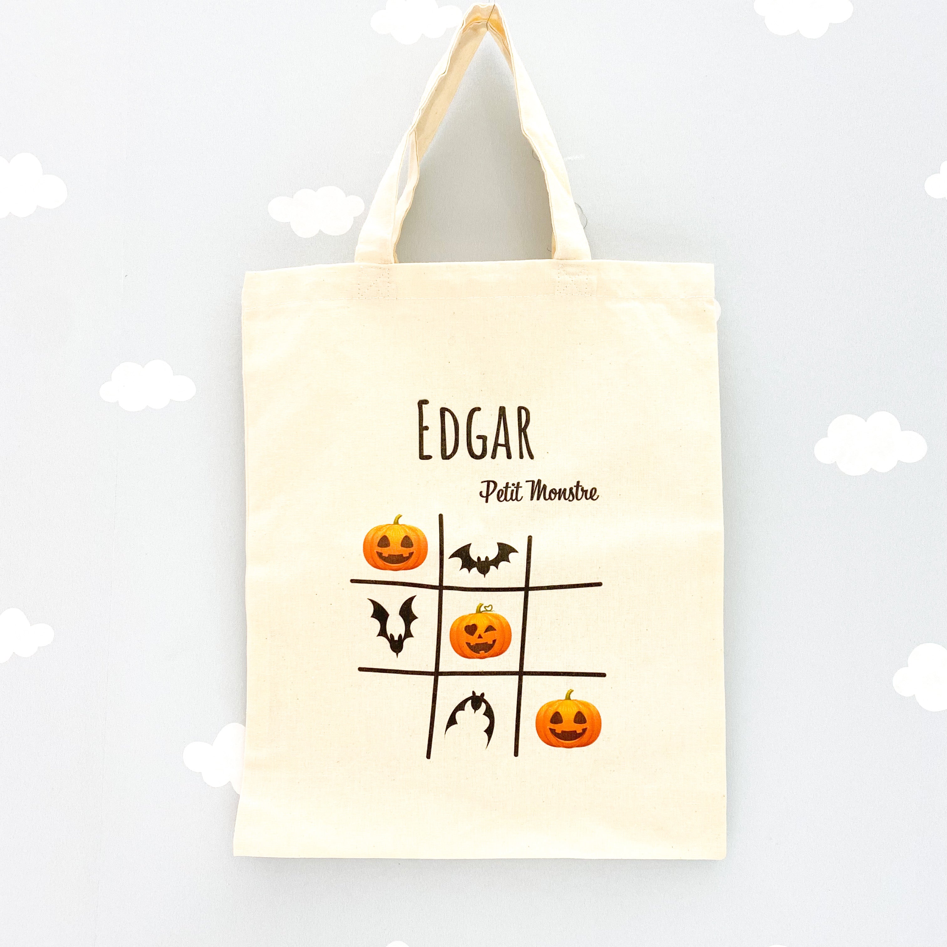 Sac Halloween personnalis Maison Chaton