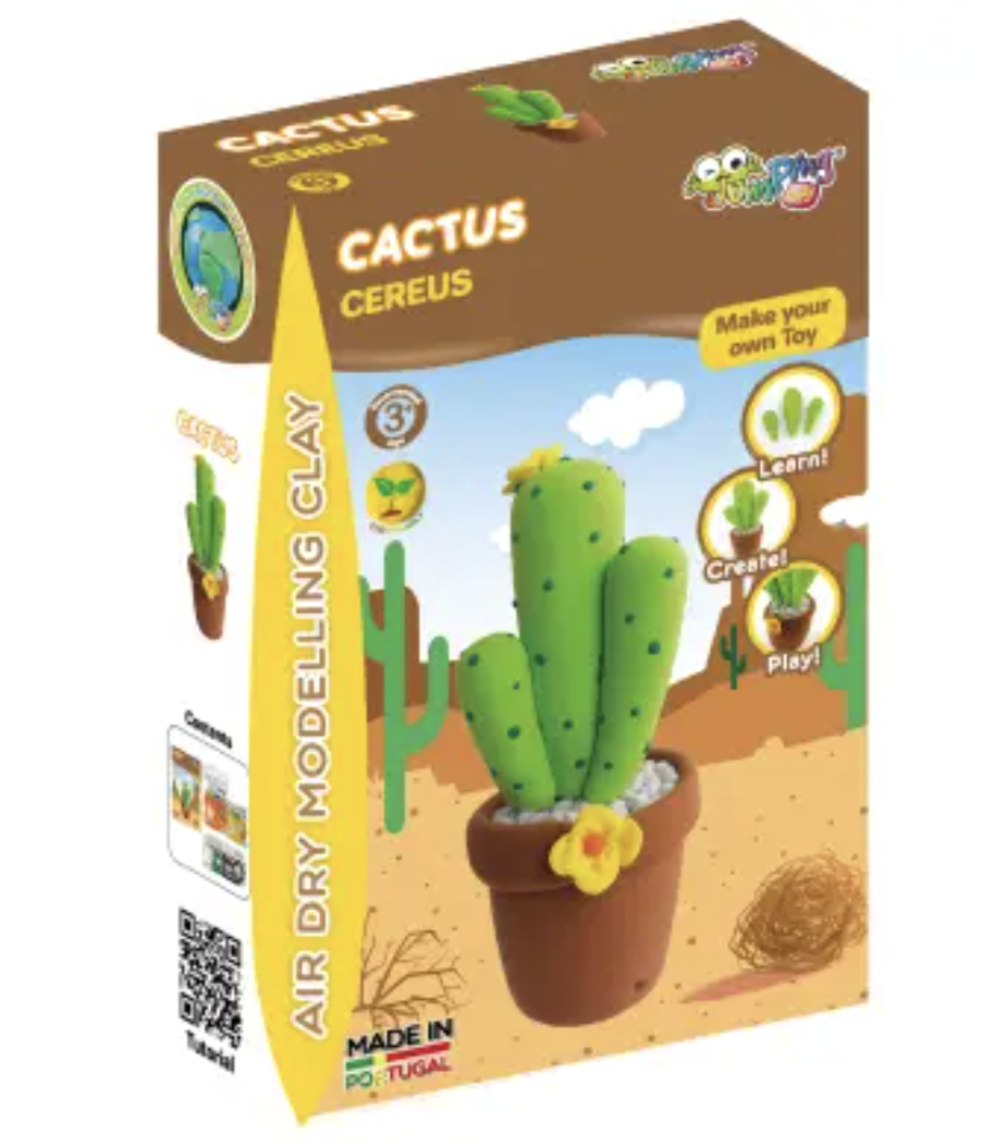 Kit de modelage Cactus Cereus - Jumping Clay
