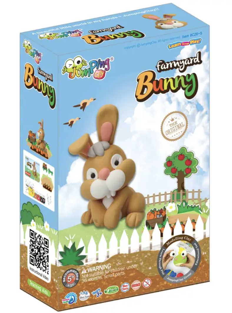 Kit de modelage Lapin Bunny - Jumping Clay