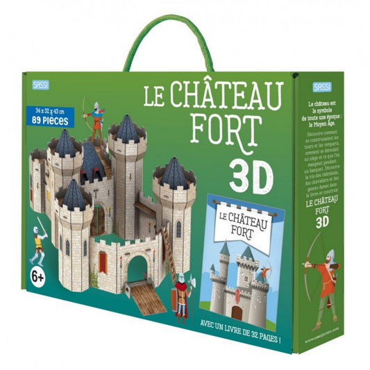 Le château fort - 3D - Sassi