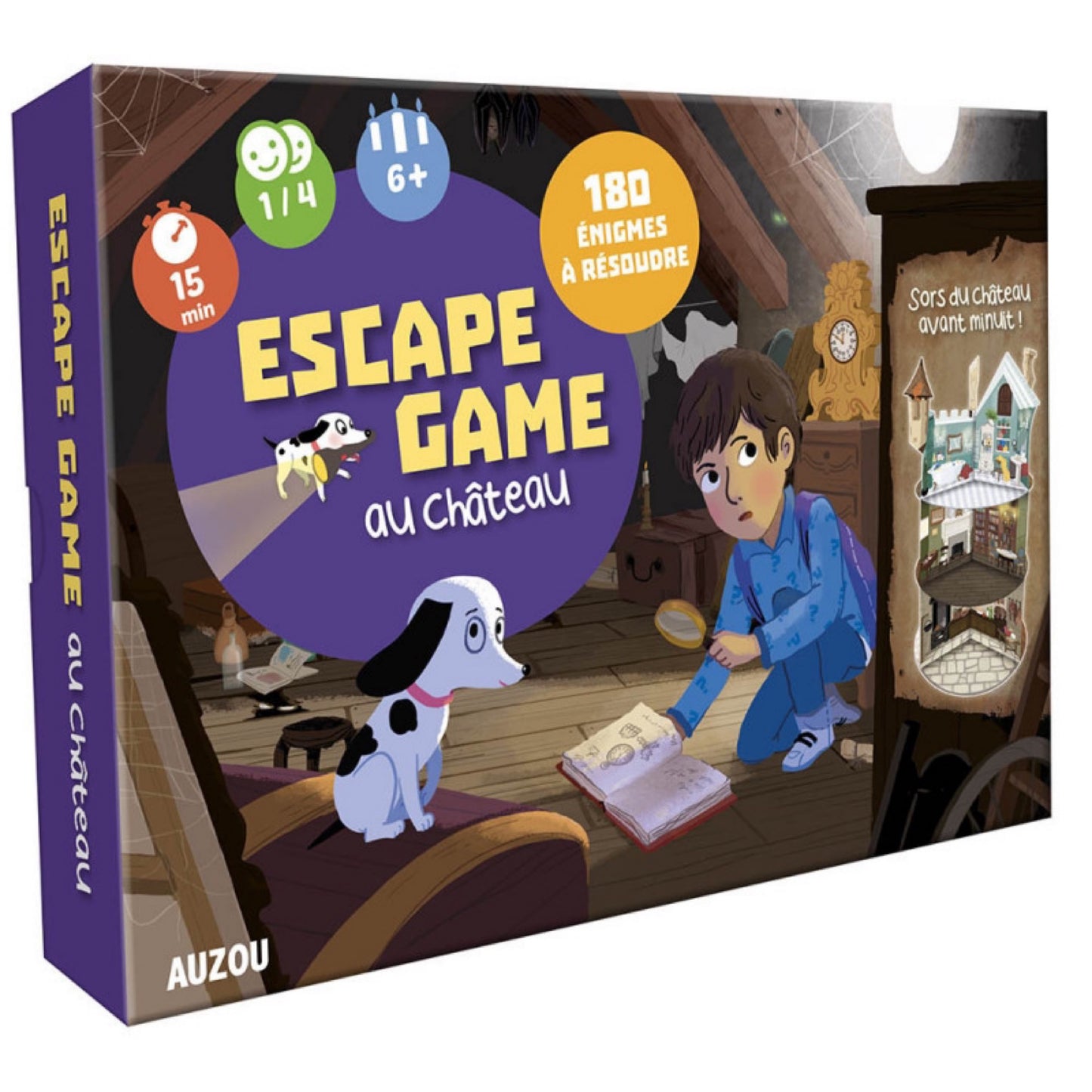 Escape game au château - Auzou