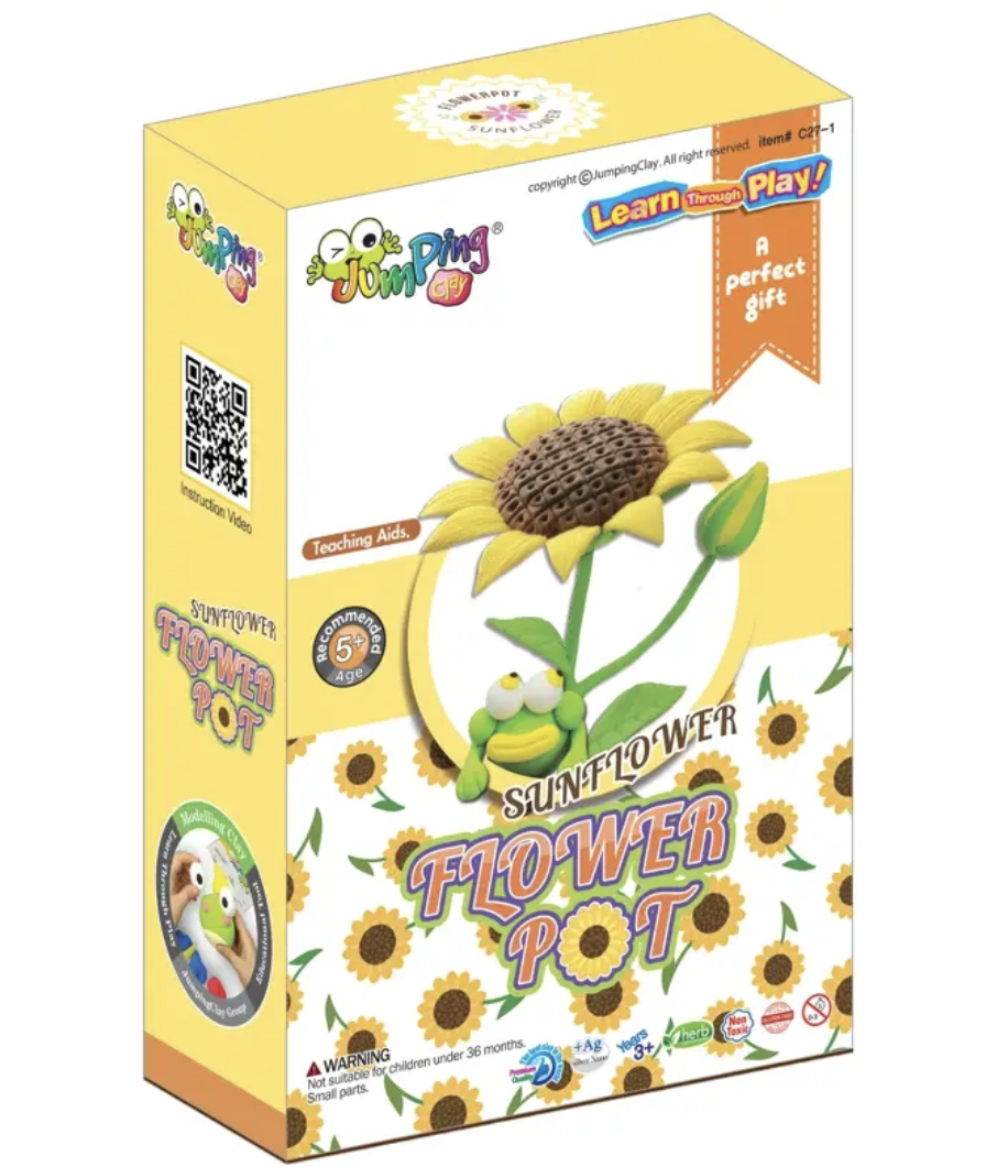 Kit de modelage Tournesol Sunflower - Jumping Clay