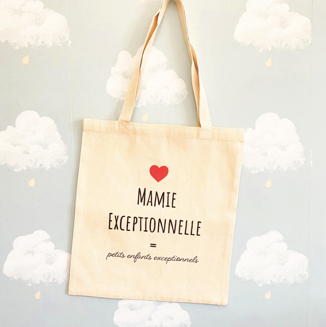 Tote Bag Mamie Exceptionnelle - Maison Chaton Edition