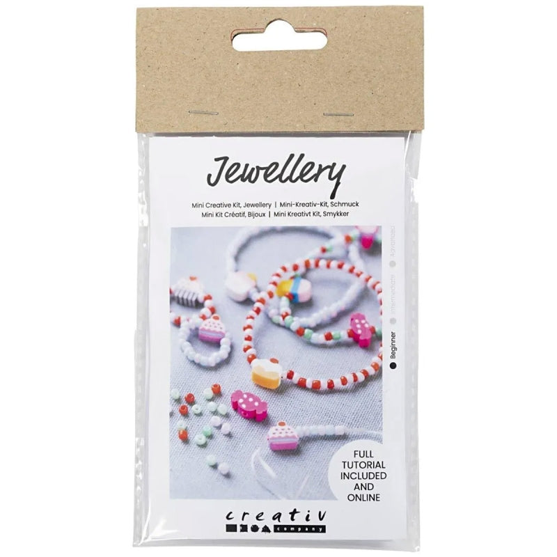 Bijoux: Kit créatif bracelets et bagues / Friandises - Creativ Company