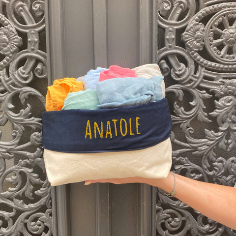 Panier de rangement personnalisé